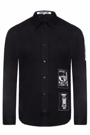 Shirt with application, zdjęcie 1 Shirt with application od McQ Alexander McQueen